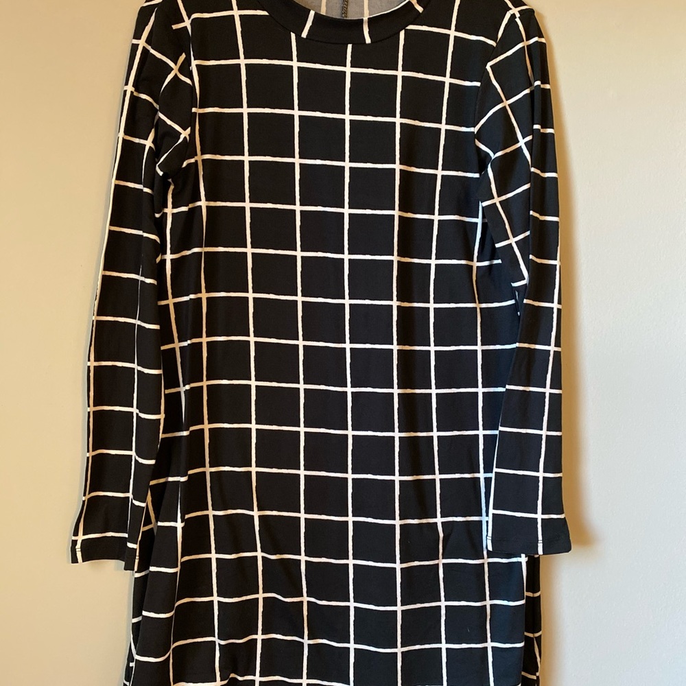 Mary Square Long Sleeve Dress